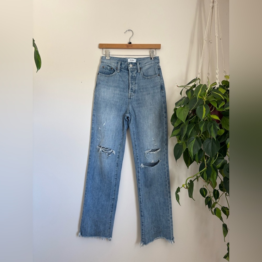 Pistola Distressed Highrise Cassie Denim - Picture 3 of 8